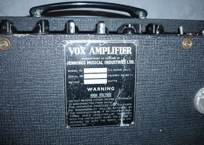 Vox-AC50 (65/6) + Foundation 1x18 cab +